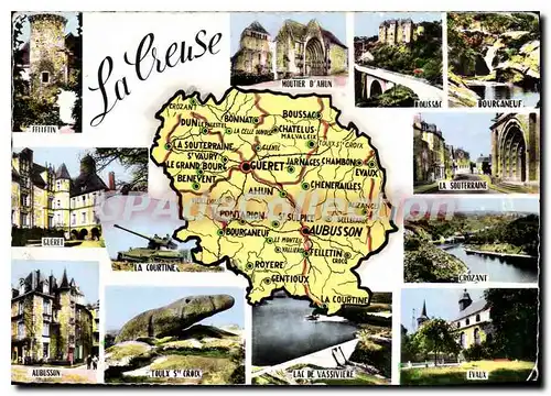 Cartes postales moderne Creuse Hectares Gueret