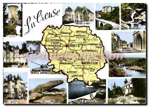 Cartes postales moderne Creuse Hectares Gueret