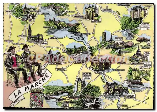 Cartes postales moderne Royere Bass Du Touring Club Barrage De Vassiviere