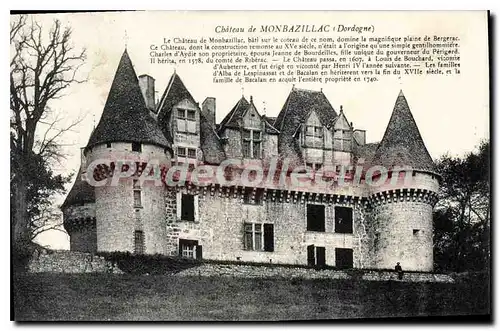 Cartes postales Chateau De Monbazillac Le Chateau De Monbazillac