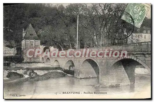 Cartes postales Brantome Pavillon Renaissance