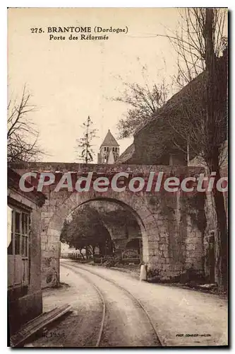 Ansichtskarte AK Brantome Porte Des Reformes