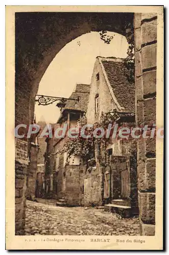 Cartes postales Sarlat rue Du Siege