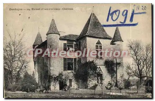 Cartes postales Dordogne Eymet Et Ses Environs chateau