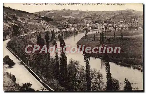 Ansichtskarte AK Le Bugue Vallee De la Vezere Route De Bergerac