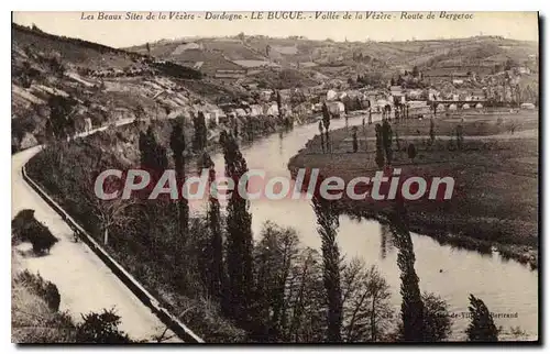 Cartes postales Le Bugue Vallee De la Vezere Route De Bergerac