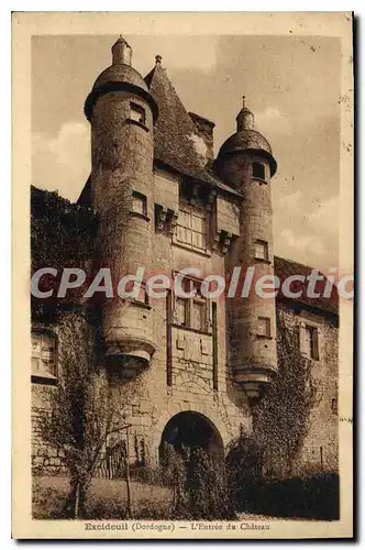 Cartes postales Exoideuil L'Entree Du Chateau