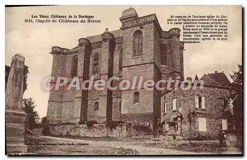 Cartes postales Chapelle Du Chateau De Biron