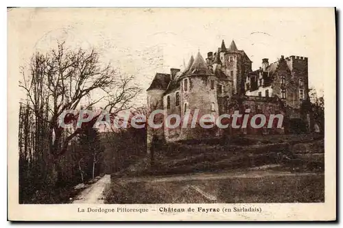 Cartes postales La Dordogne Chateau De Fayrac