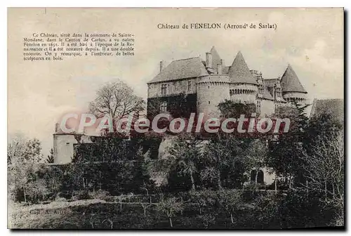 Cartes postales Chateau De Fenelon