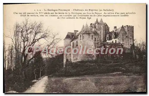 Ansichtskarte AK La Dordogne Pittoresque Chateau De Fayrac