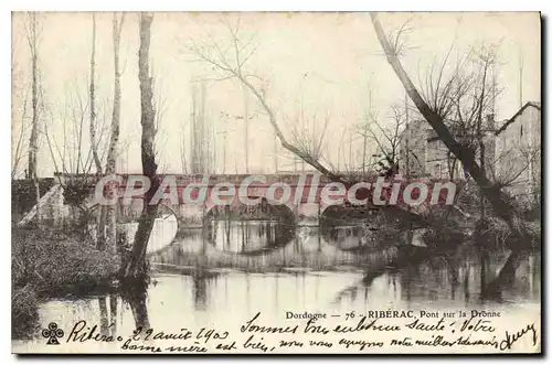 Cartes postales Dordogne Riberac Pont Sur La Dronne