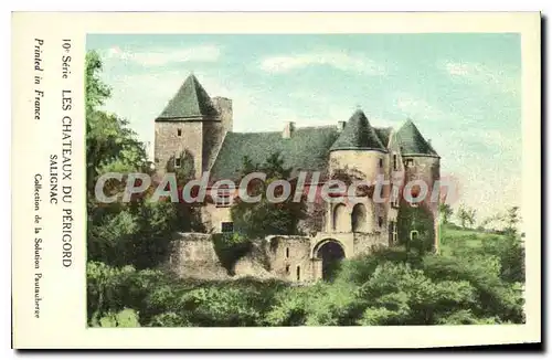 Ansichtskarte AK Les Chateaux Du Perigord Salignac