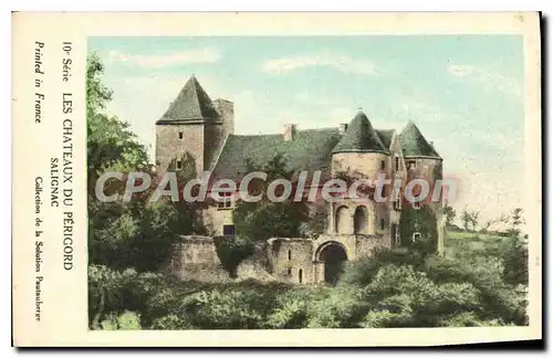 Ansichtskarte AK Les Chateaux Du Perigord Salignac