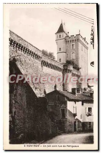 Cartes postales Nontron Un Joil Coin Rue De Perigueux