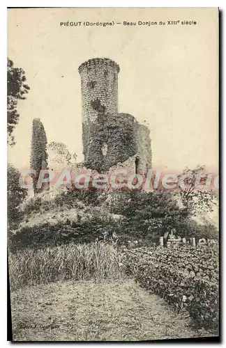 Cartes postales Piegut Beau Donjon Du