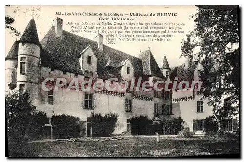 Ansichtskarte AK Les Vieux Chateaux De La Dordogne Chateau De Neuvic