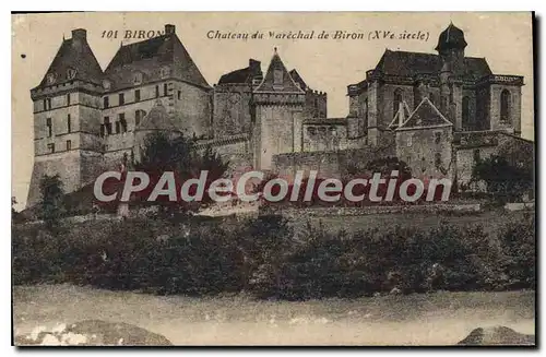 Ansichtskarte AK Biron Chateau Du Marechal De Biron