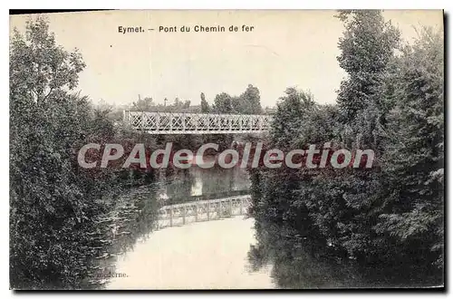 Cartes postales Eymet Pont Du Chemin De Fer