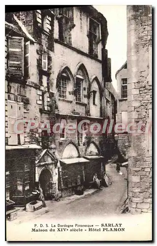 Cartes postales Sarlat La Dordogne Pittoresque Maison