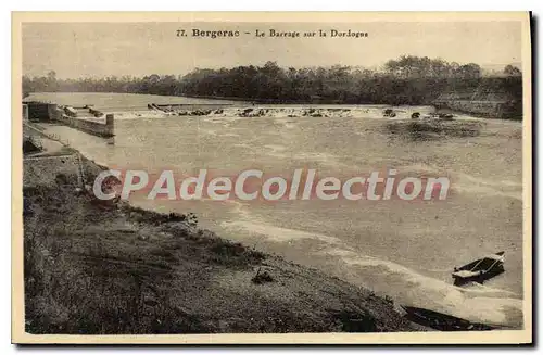 Cartes postales Bergerac Le Barrage Sur La Dordogne