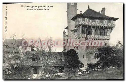 Cartes postales Bergerac Maison De Mounet Sully