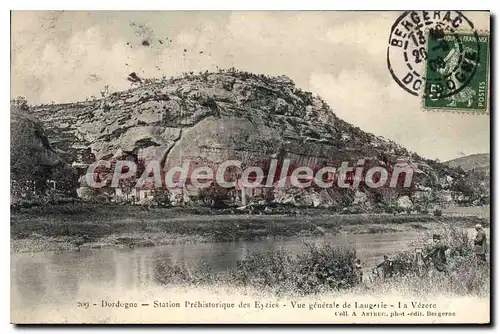 Cartes postales Station Prehistorique Des Eyzics Vue Generale De Laugeric