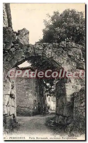 Cartes postales Perigueux Porte Normande Anciennes Fortifications
