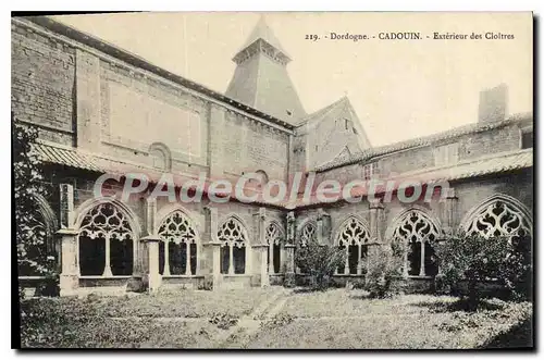 Cartes postales Cadouin Exterieur Des Cloitres