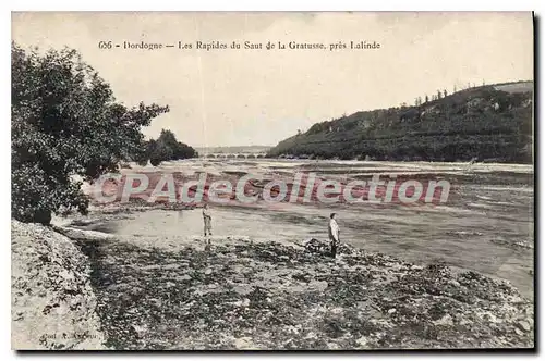 Cartes postales Dordogne Les Rapides Du Saut De La Gratusse Pres Lalinde