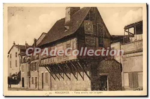 Cartes postales Perigueux Vieux Moulin Sur Les Quais