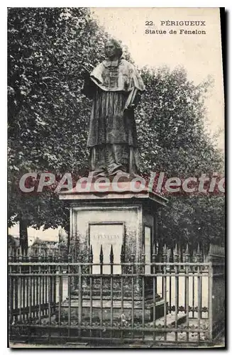 Ansichtskarte AK Perigueux Statue De Fenelon