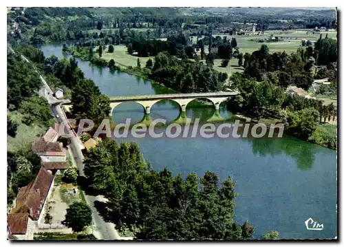 Moderne Karte Le Buisson Vue Aerienne Le Pont De Vicq
