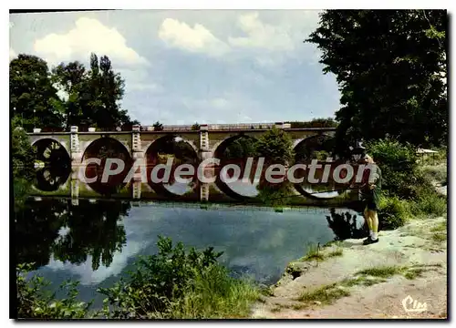 Moderne Karte Montpon Le Pont Sur I'Isle