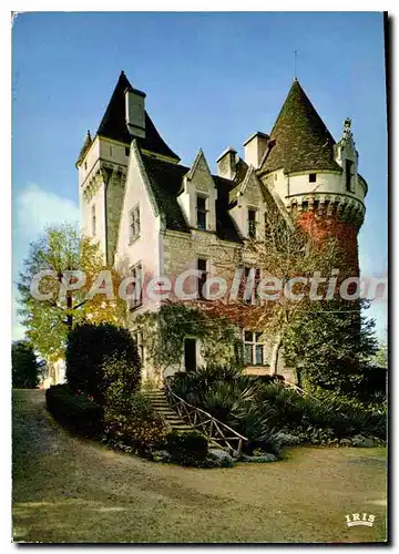 Moderne Karte Chateaux En Perigord Les Milandes