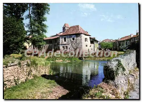 Moderne Karte St Juan De Cole Le Moulin Vu Du Vieux Pont