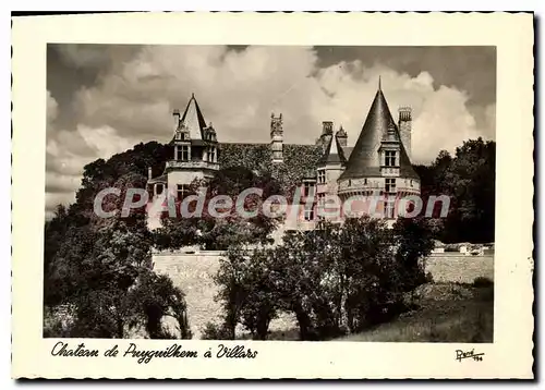 Moderne Karte Chateau De Puyguilhem A Villars