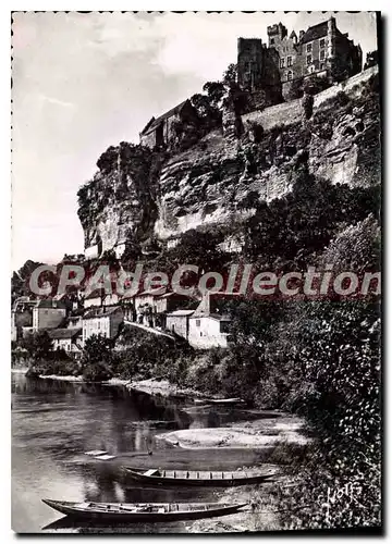 Cartes postales moderne Beynac Et Cazenac Le Villlage Et Le Chateau