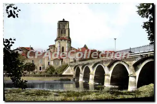 Moderne Karte St Astier Le Pont Sur I'Isle Et I'Eglise