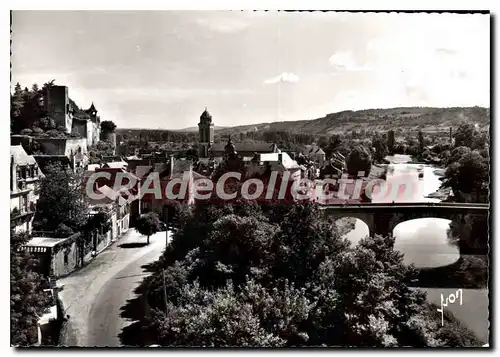 Cartes postales moderne Montignac Sur Vezere Vue Generale Et La Vezere