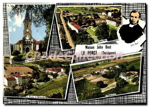 Cartes postales moderne Maison John Bost La Force