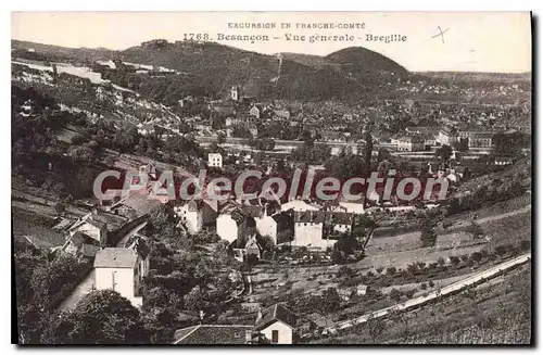 Cartes postales Besancon Vue Generale Bregille