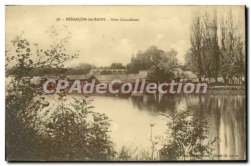 Cartes postales Besancon Les Bains Sous Chaudaune