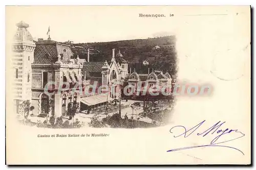 Cartes postales Bscancon Le Casino Et Bajus Salins De La Mouillere