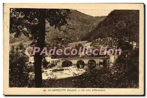 Cartes postales St Hippolyte Un Coin Pittoresque