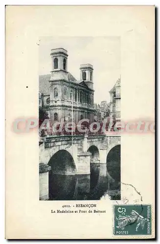 Cartes postales Besancon La Madeleine Et Pont De Battant