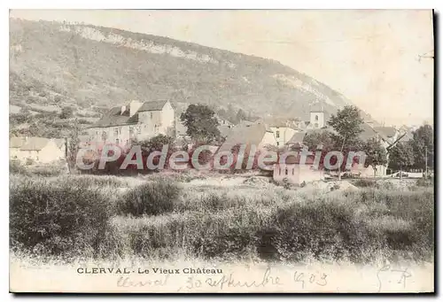 Cartes postales Clerval Le Vieux Chateau