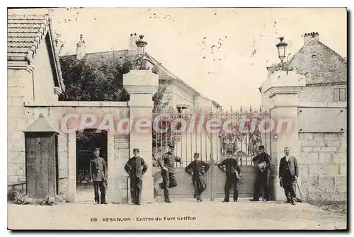 Cartes postales Besancon Entree Du Fort Griffon