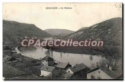 Cartes postales Besancon Ile Malpas