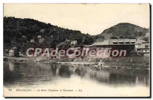 Cartes postales Besancon Le MOnt Choudane Et Rosemont